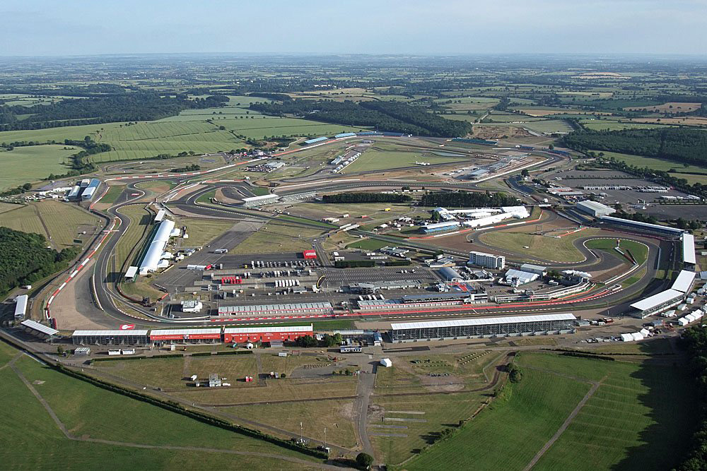 Silverstone circuit Image Time for a beer